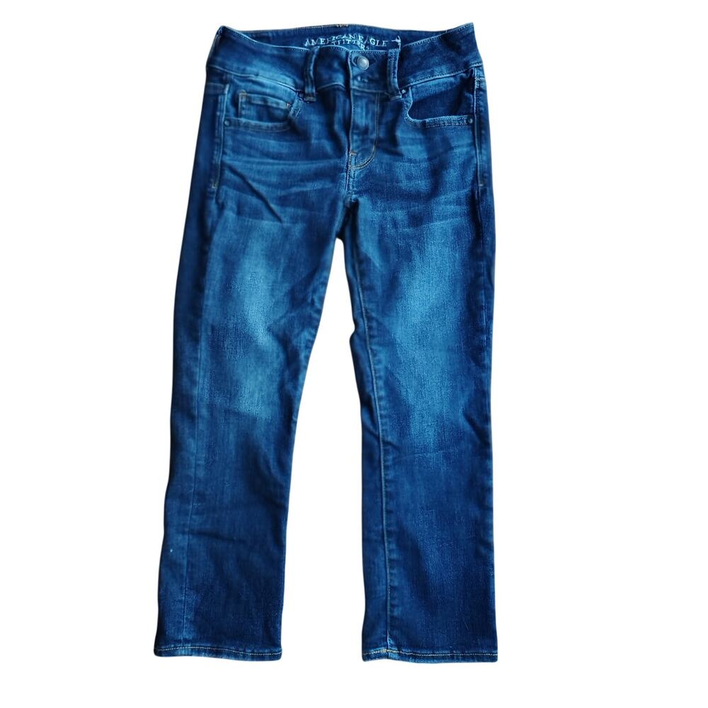 American Eagle Artist Crop Jeans – NE(X)T Level Stretch X – Size 4 Short